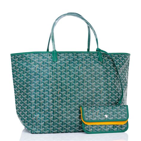 olive green goyard|st louis Goyard bag.